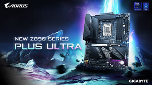 GIGABYTE stellt neue Motherboards der Z890 Plus Serie vor, die Intel® Core™ Ultra 200S Plus Prozessoren und CQDIMM-Technologie unterstützen