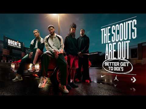 DICK'S Sporting Goods and NIKE, Inc. Enlist Dave "Lil Dicky" Burd and Diana Taurasi to Find the Next Generation of Hoopers with "The Scouts Are Out" Campaign