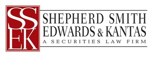 Investor Alert: Inspired Healthcare Capital Holdings Bankruptcy - What You Need to Know; Shepherd Smith Edwards &amp; Kantas